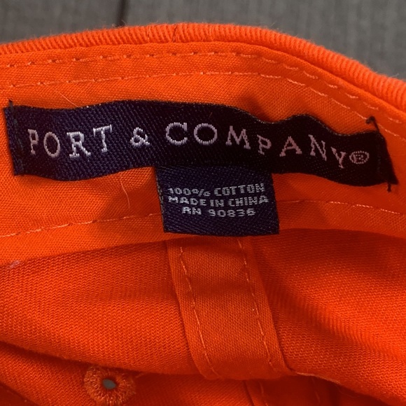 Police Athletic League Huntington Baseball Hat Unisex Adjustable Orange Cap - Picture 13 of 13